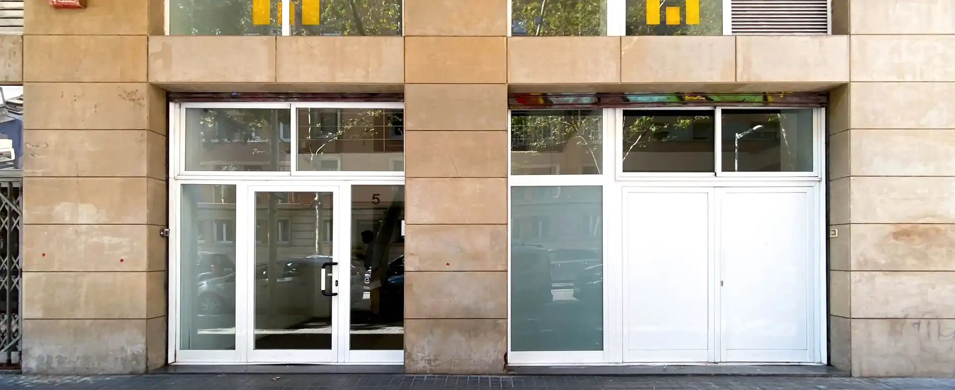 Vista exterior de Oficina de alquiler en Barcelona con Aire acondicionado y Calefacción