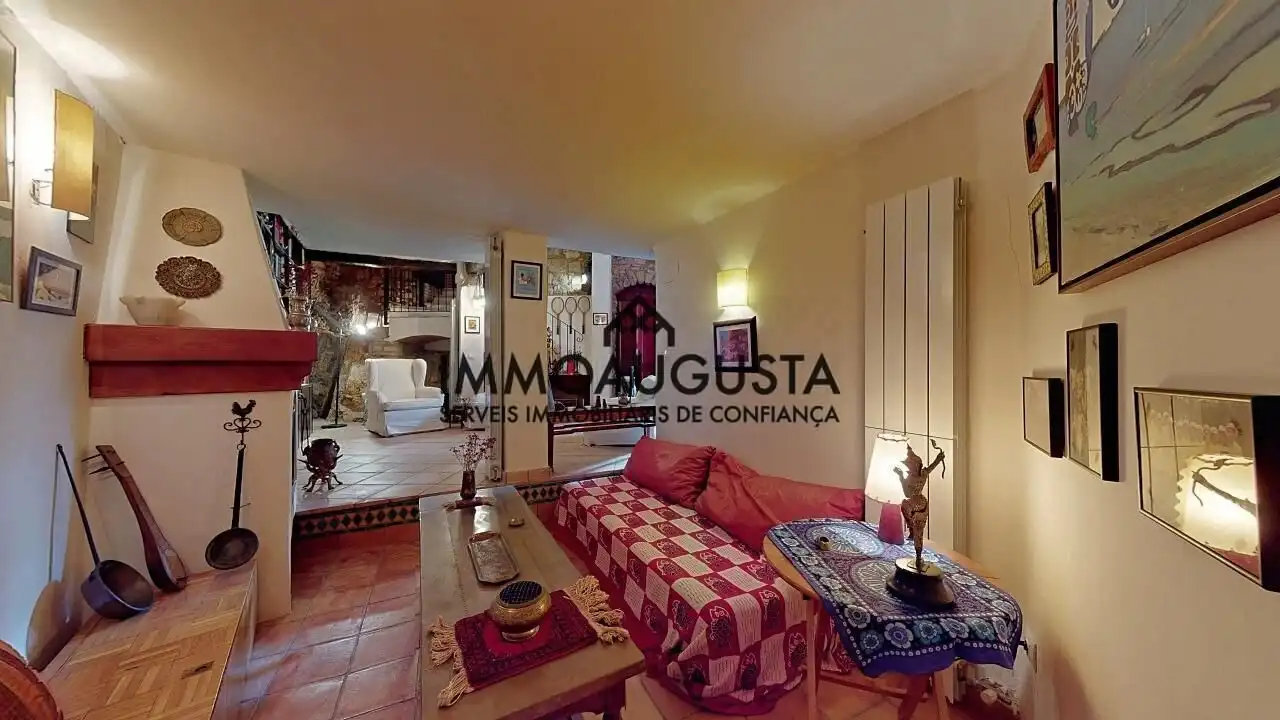 Sala de estar de Finca rústica en venta en Collbató con Aire acondicionado, Calefacción y Terraza
