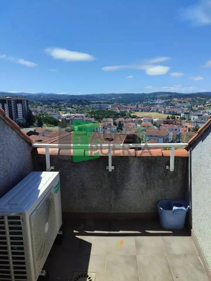 Balcony of Apartments for rent in Ourense Capital   with Heating, Parquet flooring and Terrace