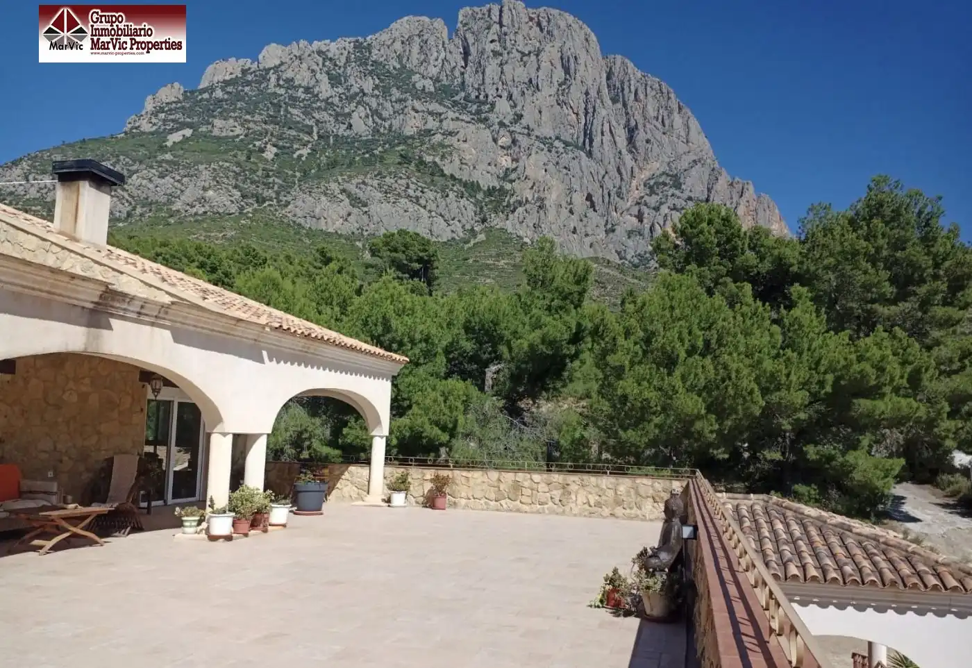 Xalet amb terrassa en venda a Finestrat Pueblo, imagen 44