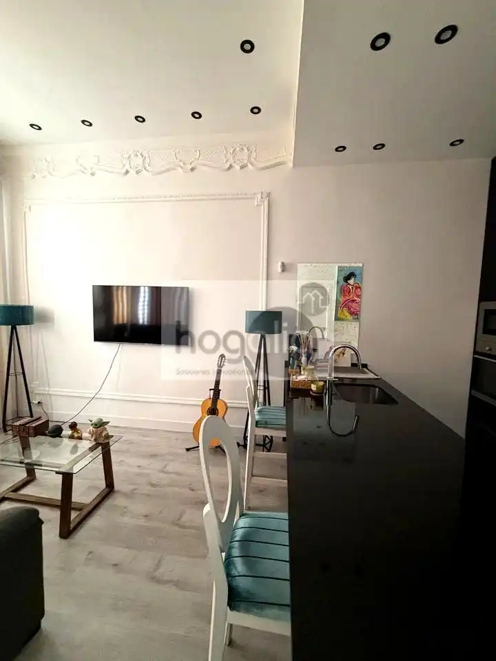 Sala de estar de Planta baja de alquiler en Sevilla con Aire acondicionado y Amueblado
