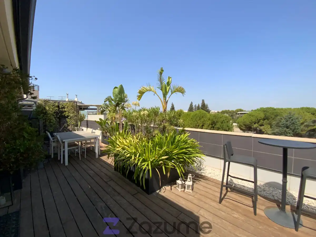 Terraza de Ático de alquiler en Paiporta con Aire acondicionado, Calefacción y Parquet