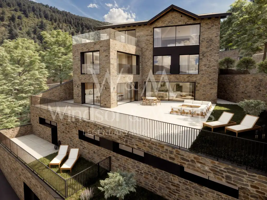 Terraza de Casa o chalet en venta en Encamp con Jardín privado, Terraza y Domótica