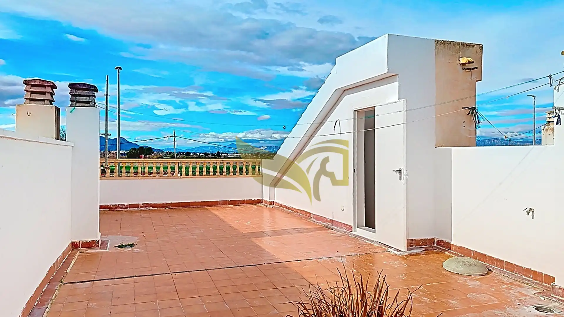 Terrace of Duplex for sale in Daya Nueva  with Heating, Terrace and Furnished