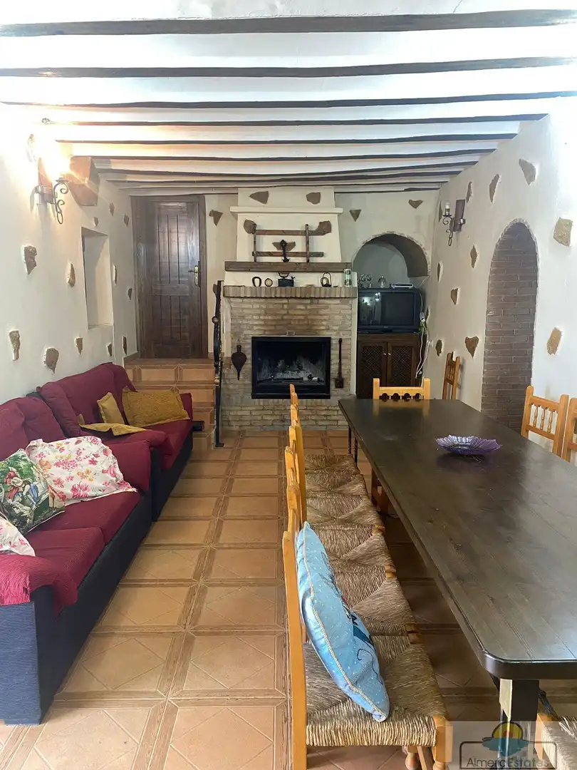 Sala de estar de Finca rústica de alquiler en Vélez-Rubio