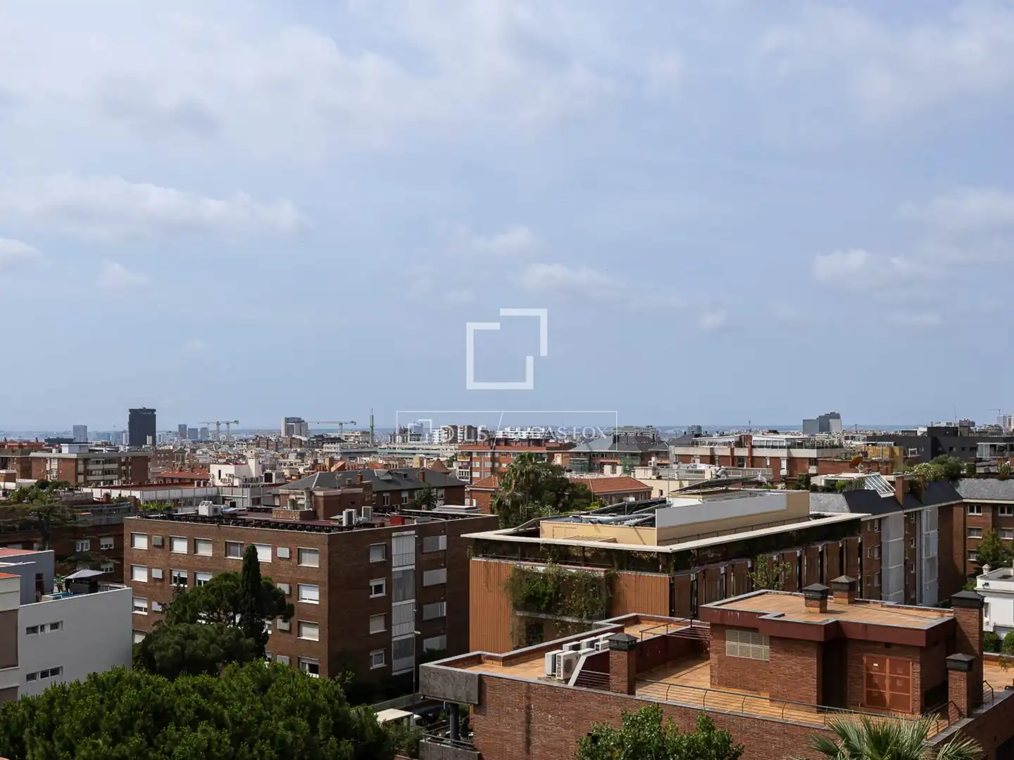 Exterior view of Flat for rent in Barcelona  with Air Conditioner, Heating and Furnished