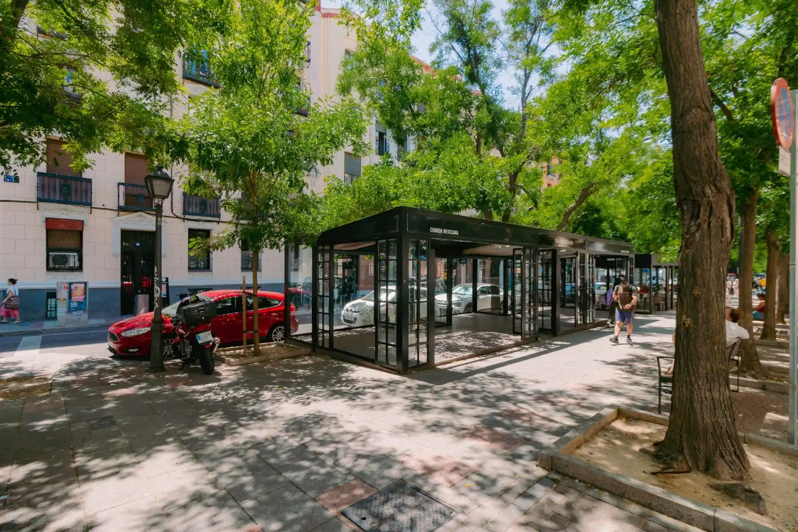Parking of Flat for sale in Madrid  with Heating and Furnished