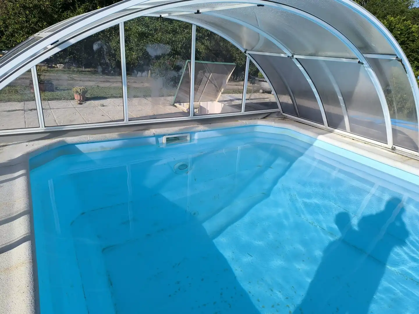 Swimming pool of Houses for sale in Fresno de Río Tirón  with Heating, Private garden and Terrace