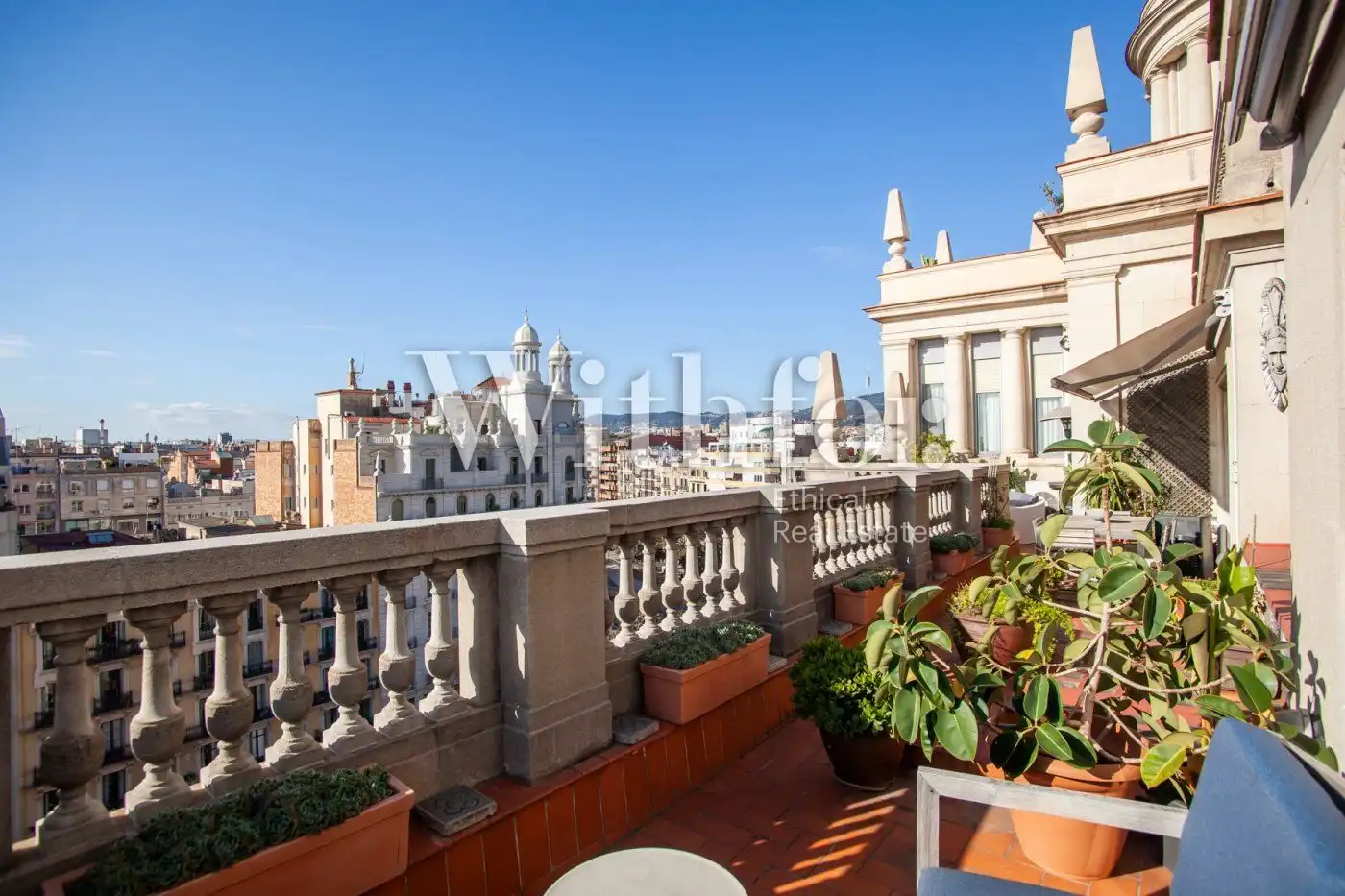 Terraza de Ático en venta en Barcelona con Aire acondicionado, Calefacción y Parquet