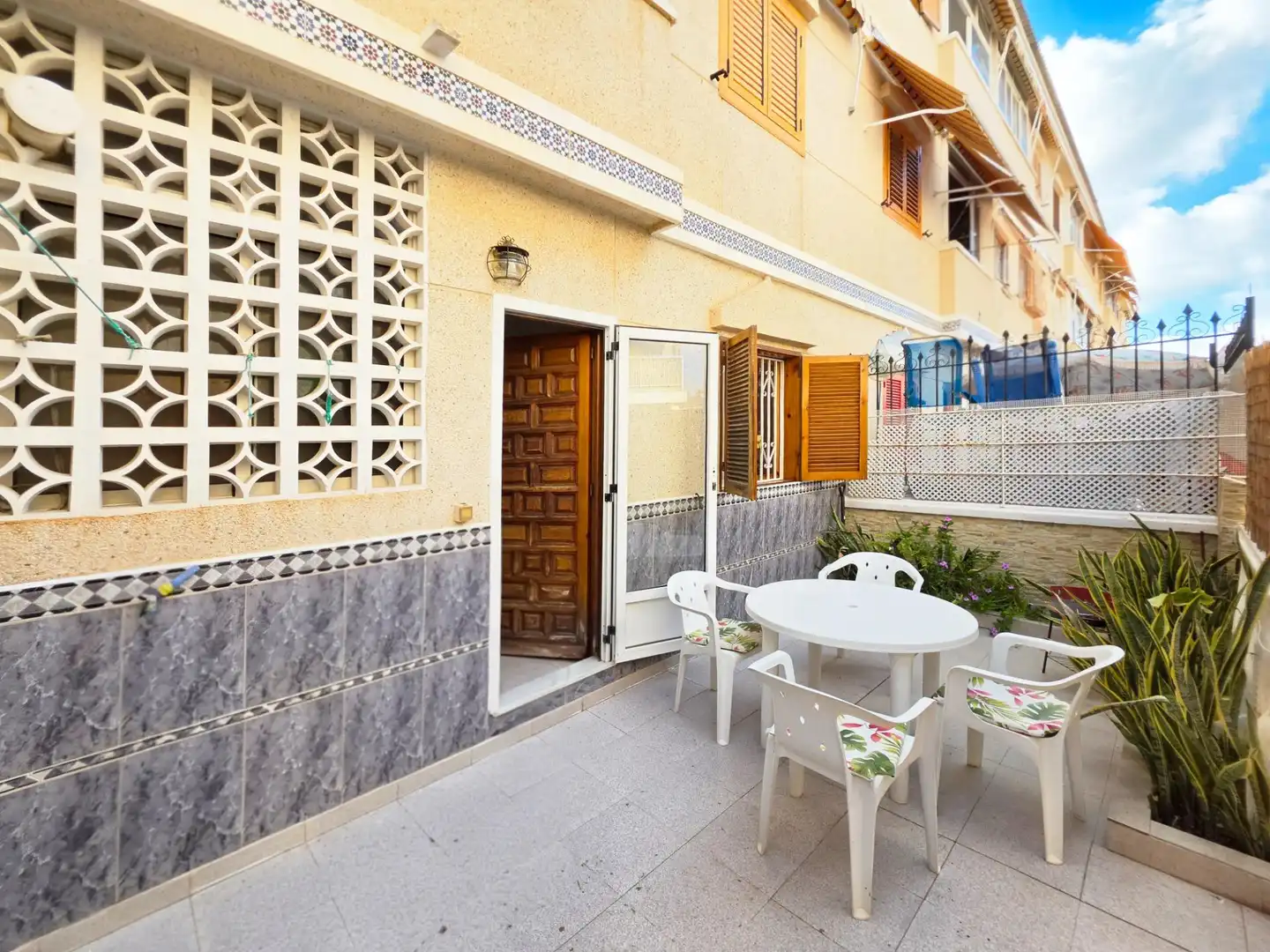 Terrassa de Casa o xalet en venda en Santa Pola amb Calefacció, Jardí privat i Terrassa