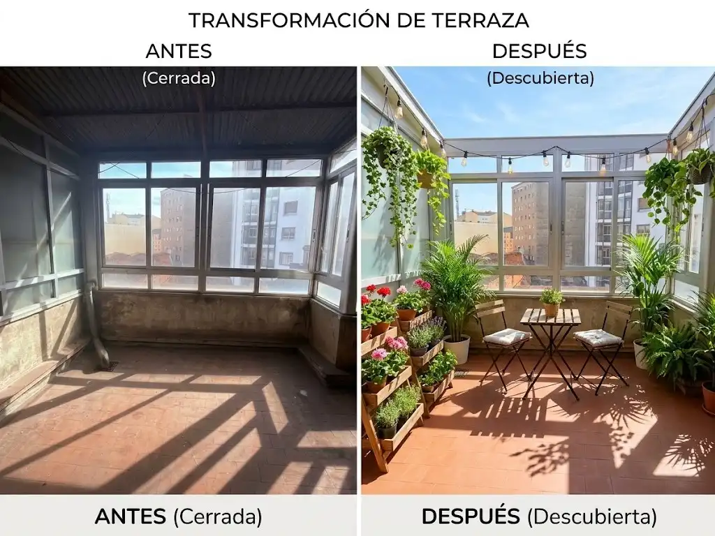Terrace of Flat for sale in Centro Ciudad