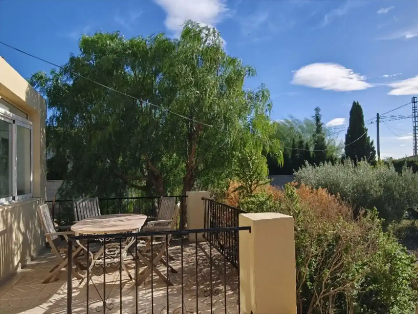 Terrassa de Casa o xalet en venda en Alicante / Alacant amb Aire condicionat i Piscina