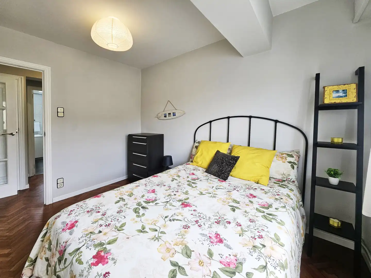 Bedroom of Flat for rent in A Coruña Capital   with Heating, Parquet flooring and Furnished