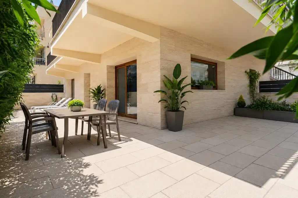 Terrasse von Wohnungen zum Verkauf in Santa Margalida mit Klimaanlage, Heizung und Terrasse