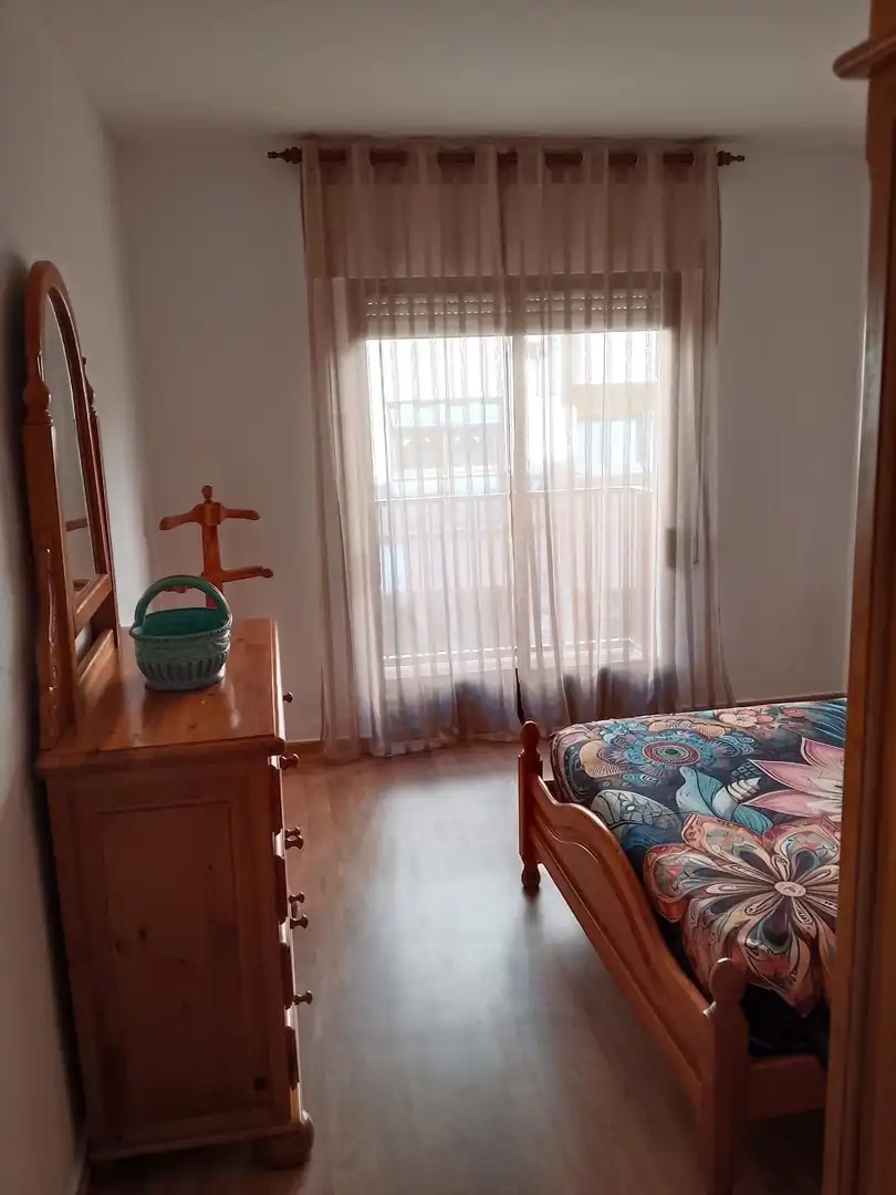 Bedroom of Flat for rent in Ciudad Real  with Heating, Terrace and Furnished