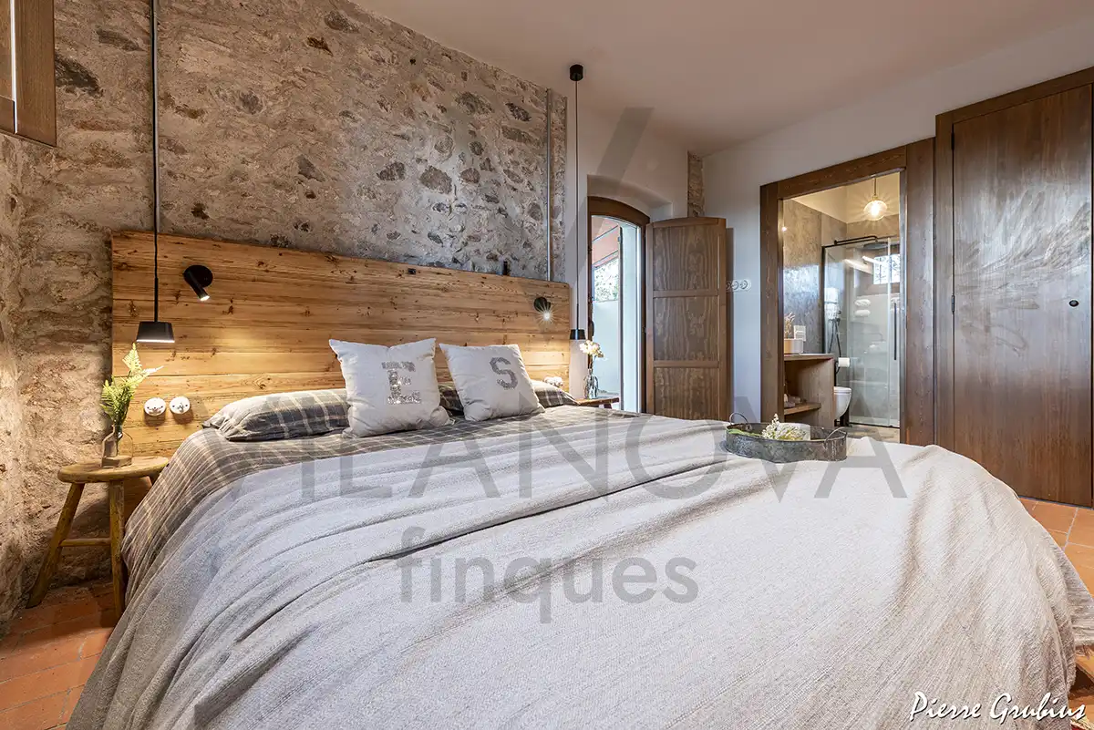 Dormitori de Finca rústica en venda en Riudoms amb Calefacció, Jardí privat i Terrassa