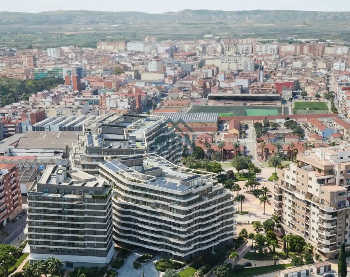Vista exterior de Pis en venda en Alzira amb Aire condicionat, Calefacció i Terrassa