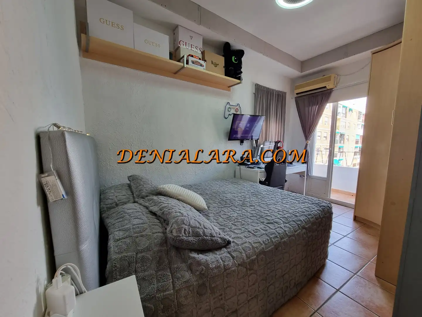 Bedroom of Flat for sale in Dénia  with Air Conditioner, Heating and Furnished