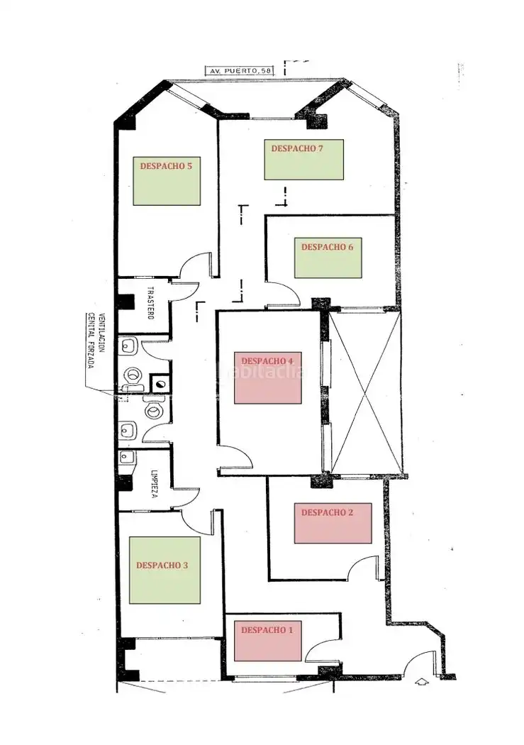 Office space with lift to rent in Avinguda del Port 58, imagen 11