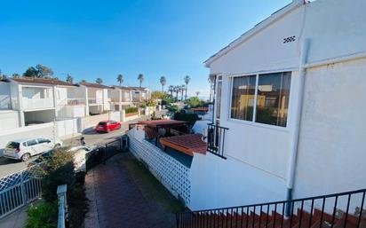 Exterior view of Single-family semi-detached for sale in Castellón de la Plana / Castelló de la Plana  with Terrace