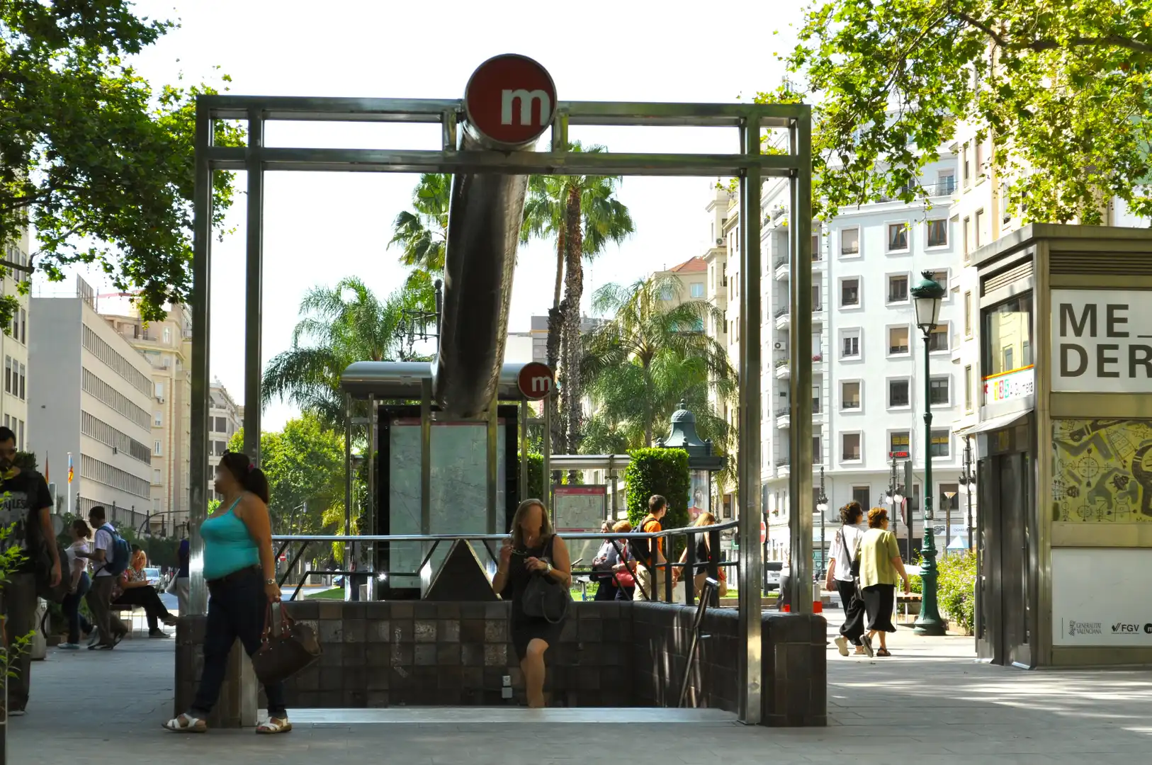 Vista exterior de Apartamento en venta en Valencia con Aire acondicionado, Calefacción y Horno