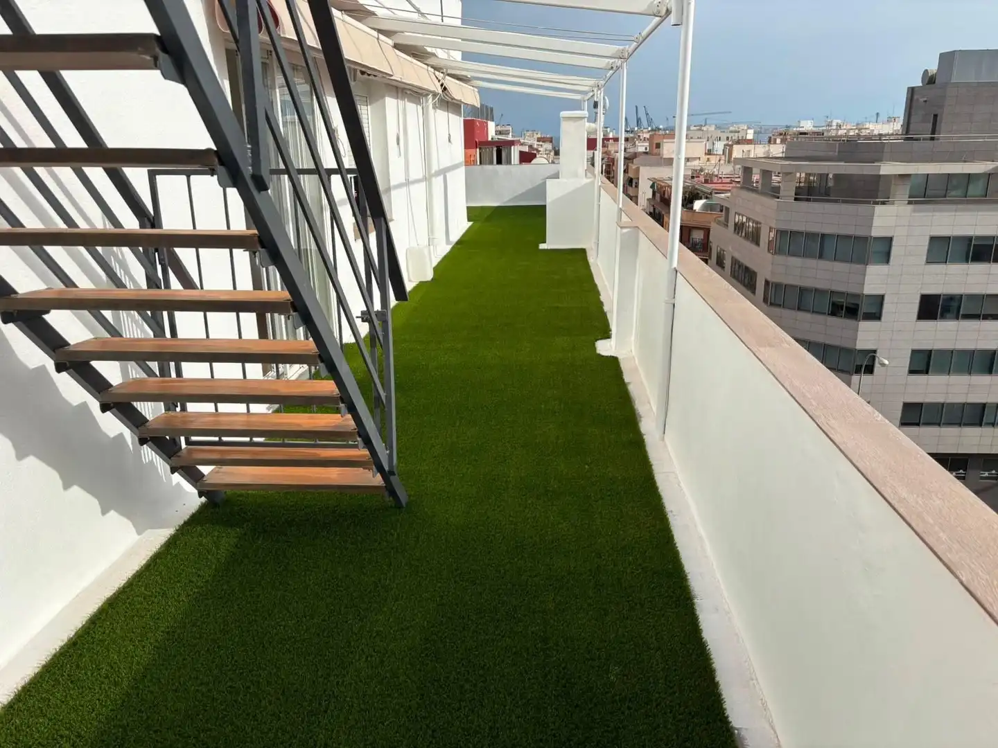 Terrassa de Àtic de lloguer en Alicante / Alacant amb Aire condicionat, Calefacció i Terrassa