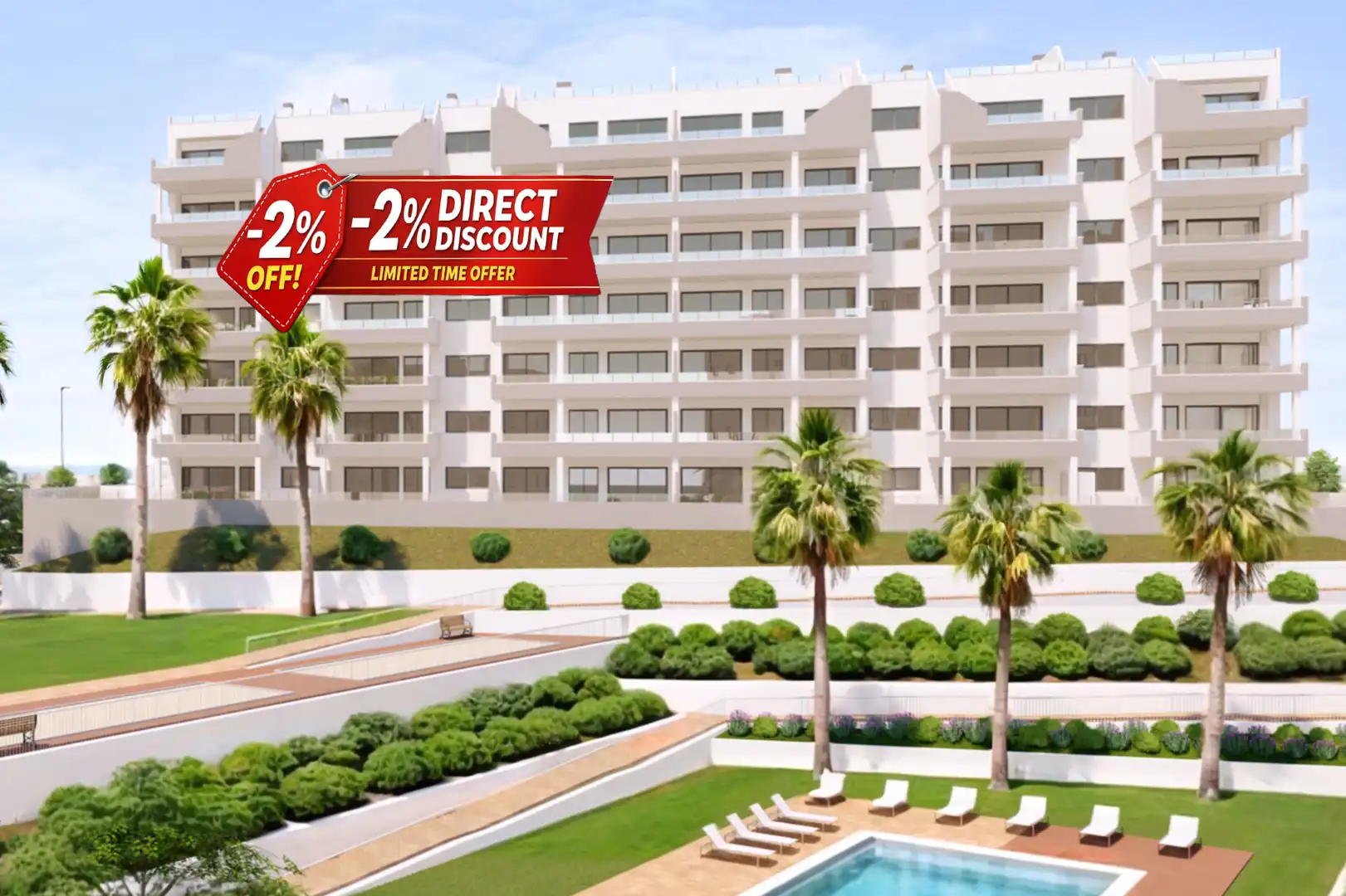 Vista exterior de Apartament en venda en San Miguel de Salinas amb Aire condicionat, Calefacció i Traster