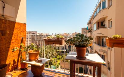 Balcony of Flat for sale in  Barcelona Capital  with Air Conditioner, Heating and Balcony