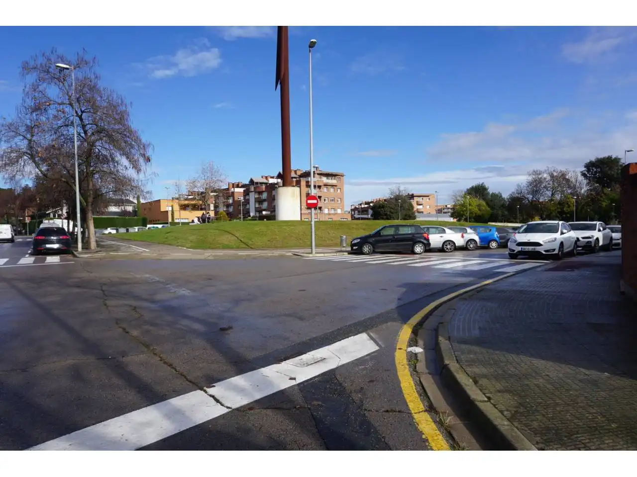 Vista exterior de Nave industrial en venta en Vic con Alarma