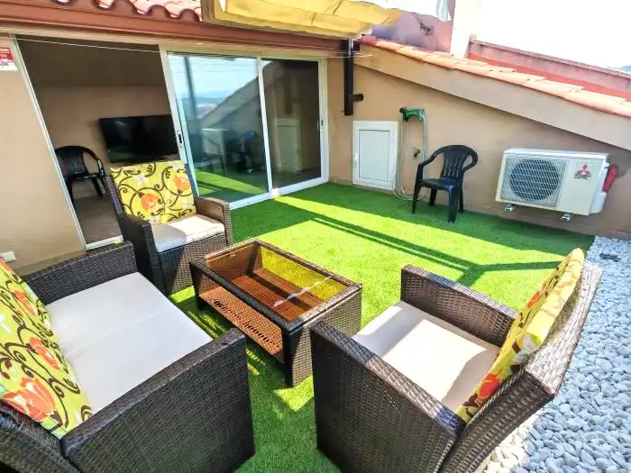 Terrasse von Maisonette zum Verkauf in Lliçà d'Amunt mit Klimaanlage, Heizung und Parkett