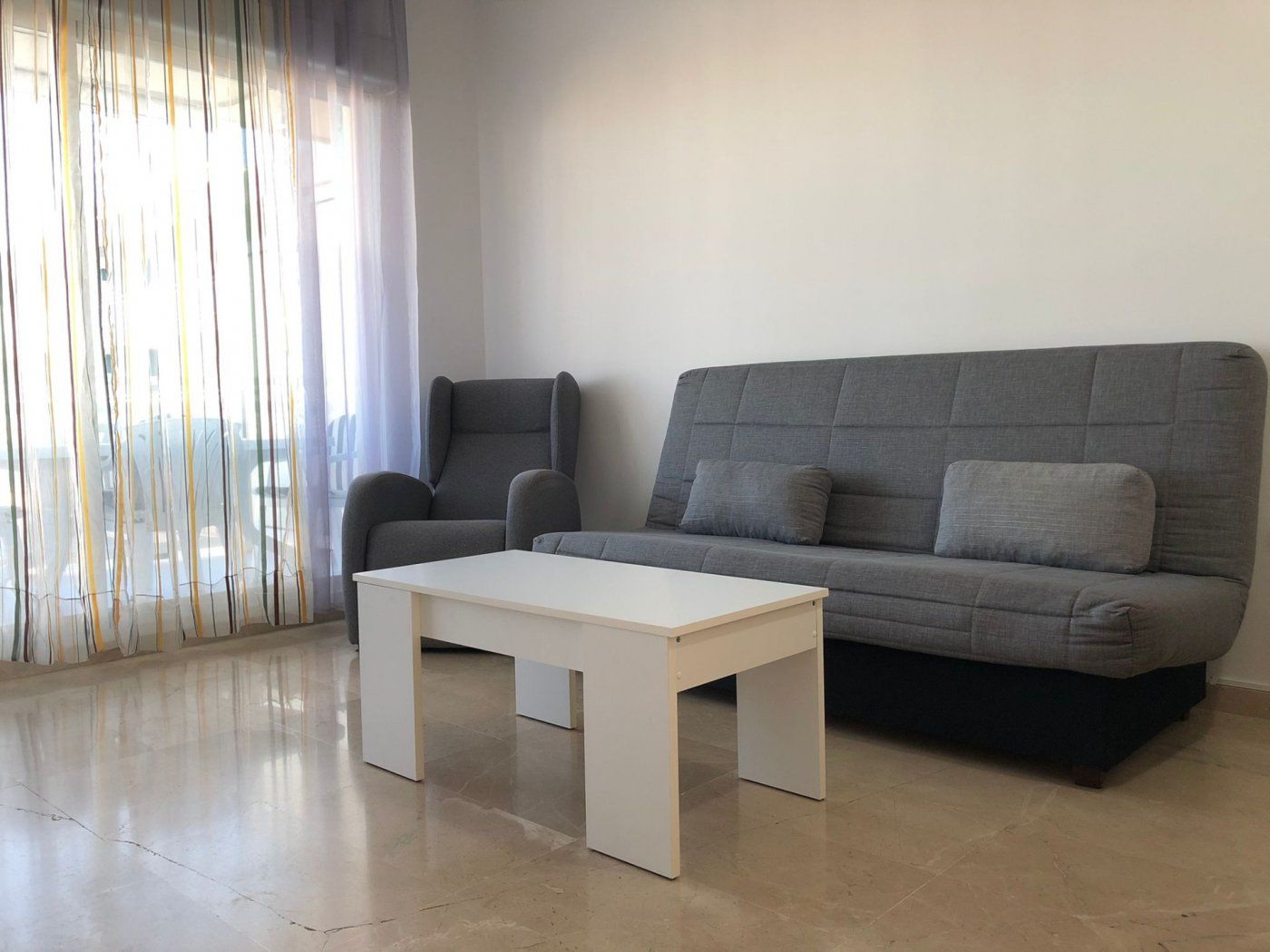 Living room of Apartment to rent in Gandia  with Private garden, Terrace and Community pool