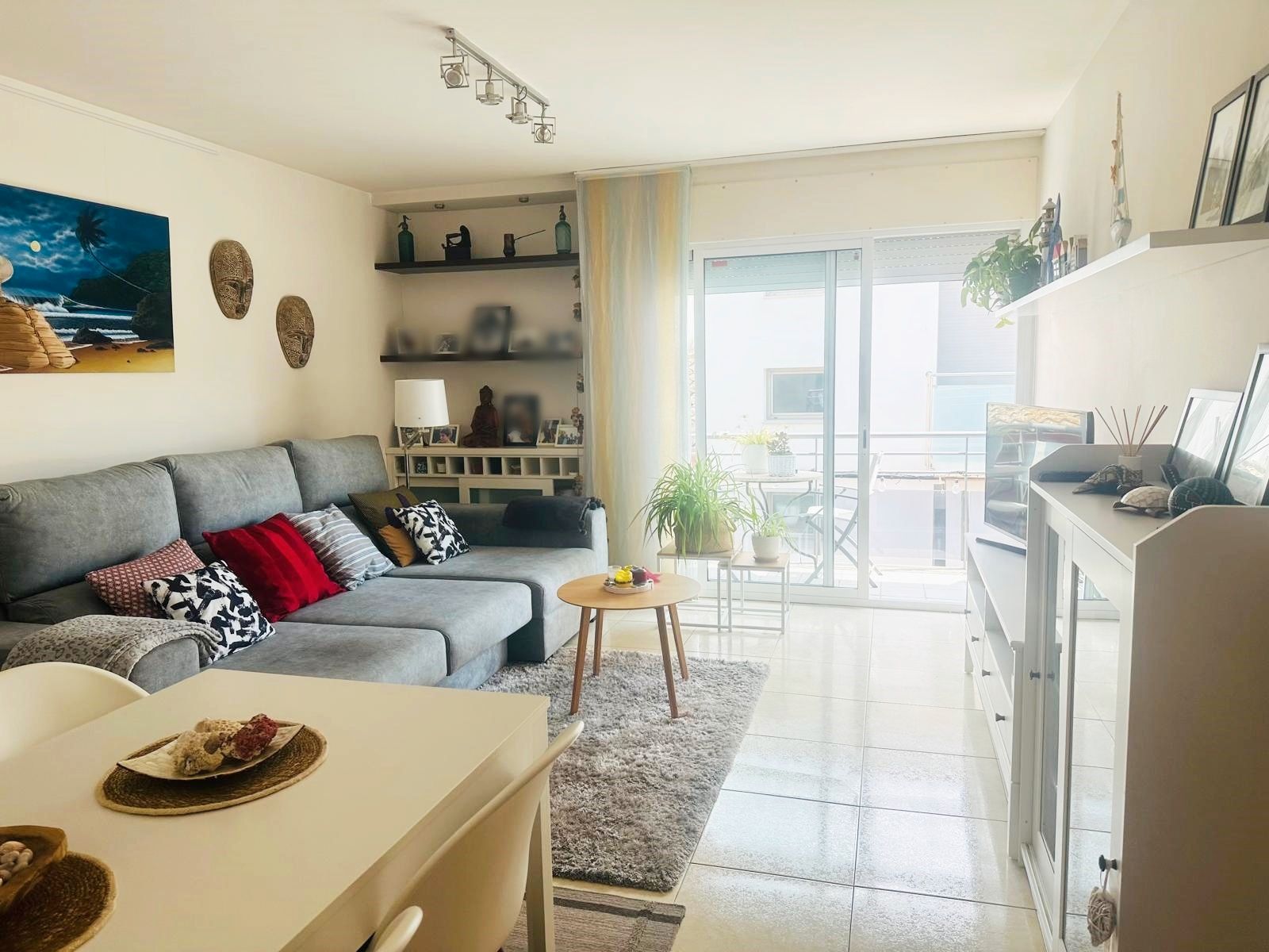Living room of Duplex for sale in Palamós  with Heating, Terrace and Furnished