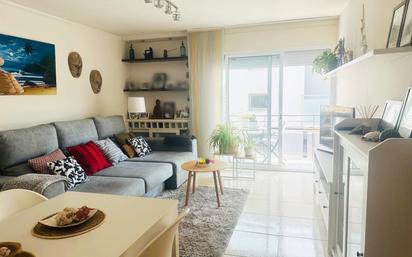 Living room of Duplex for sale in Palamós  with Heating, Terrace and Furnished