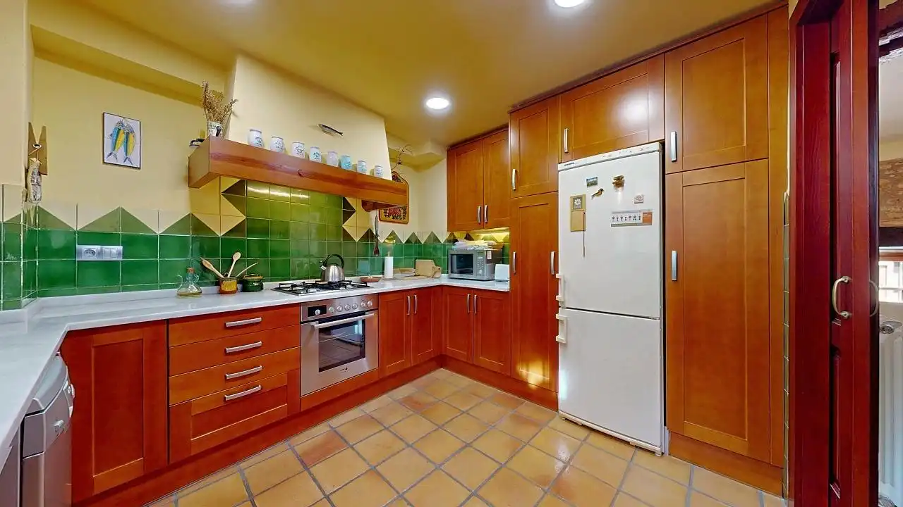 Cocina de Finca rústica en venta en Collbató con Aire acondicionado, Calefacción y Terraza