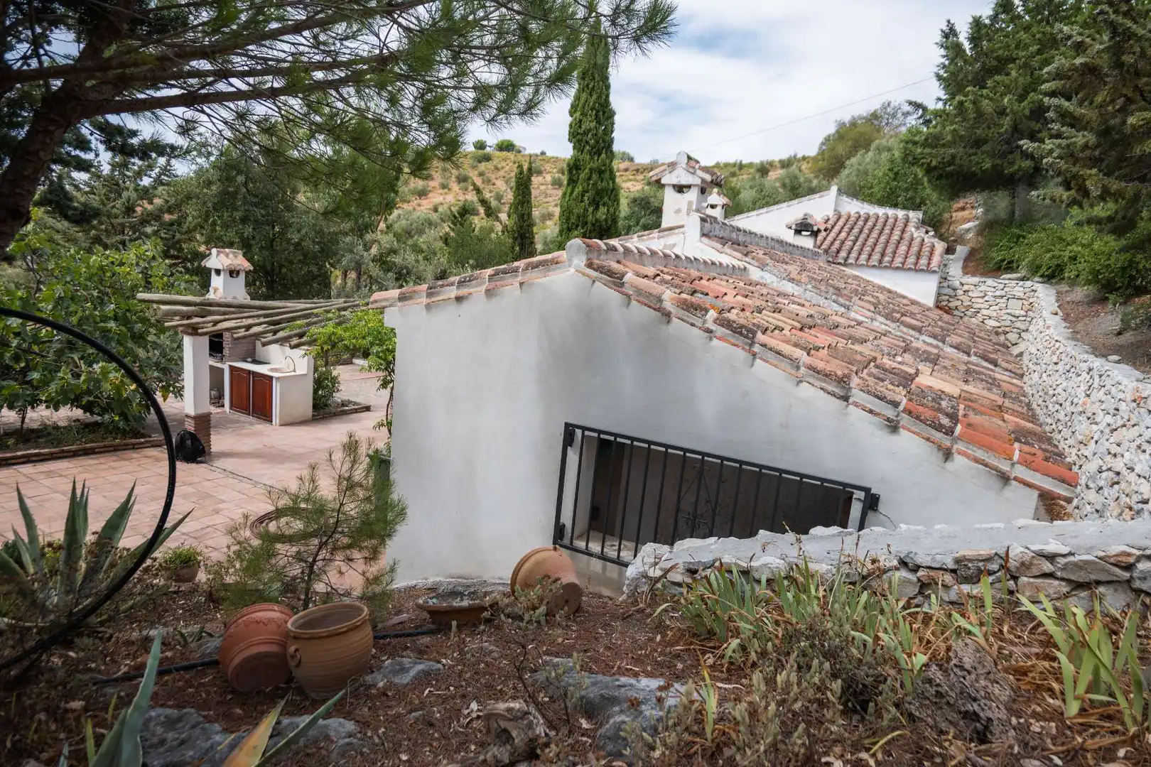 Garden of Houses for sale in Canillas de Albaida  with Air Conditioner, Private garden and Terrace