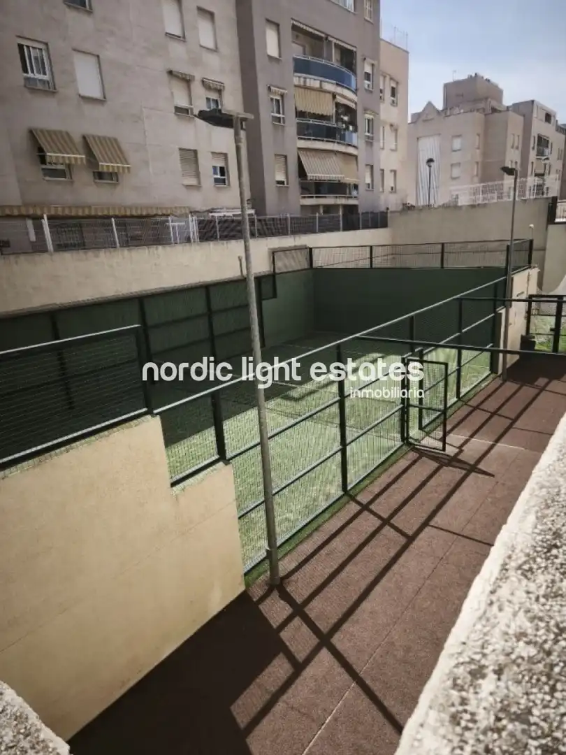 Vista exterior de Piso en venta en Málaga con Terraza, Trastero y Piscina