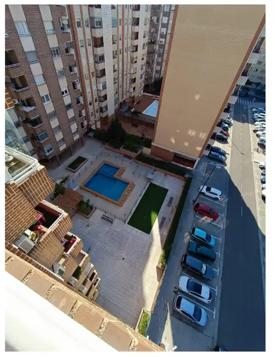 Parking of Flat for sale in Zaragoza  with Heating and Storage room