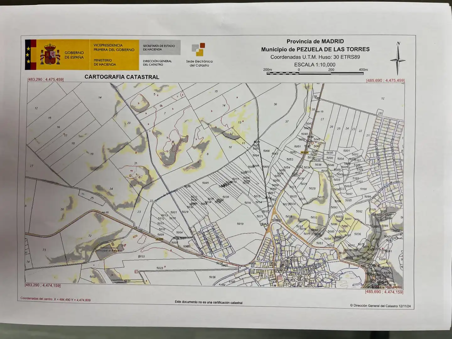 Rustikales Grundstück zum Verkauf in Pezuela de las Torres, imagen 4