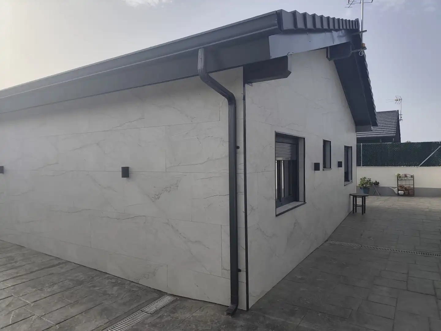 Exterior view of Houses for sale in Las Ventas de Retamosa  with Air Conditioner, Heating and Storage room
