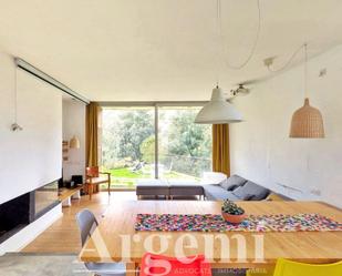 Sala d'estar de Casa o xalet en venda en Sant Quirze Safaja