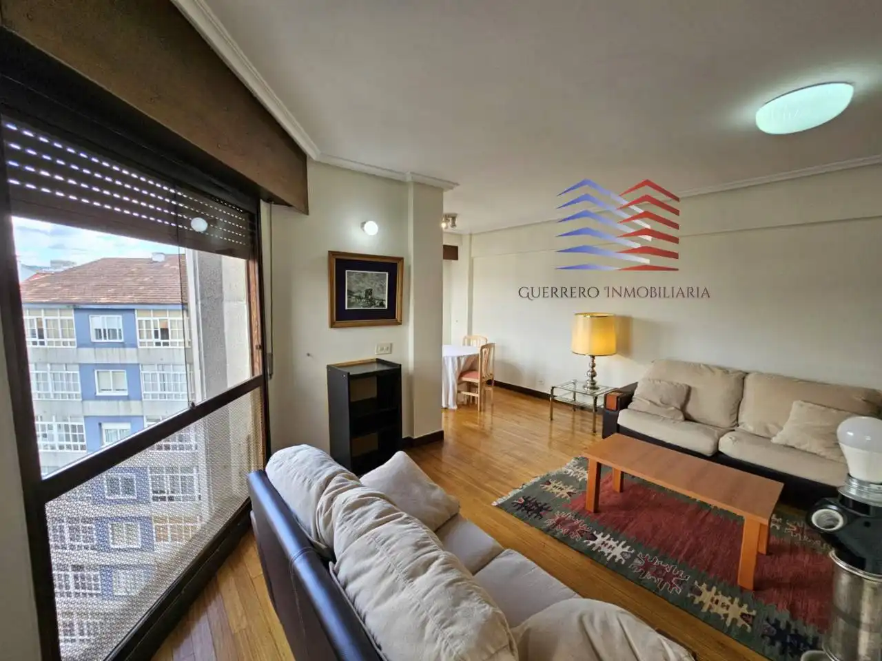 Sala de estar de Piso de alquiler en Ourense Capital  con Calefacción, Parquet y Trastero