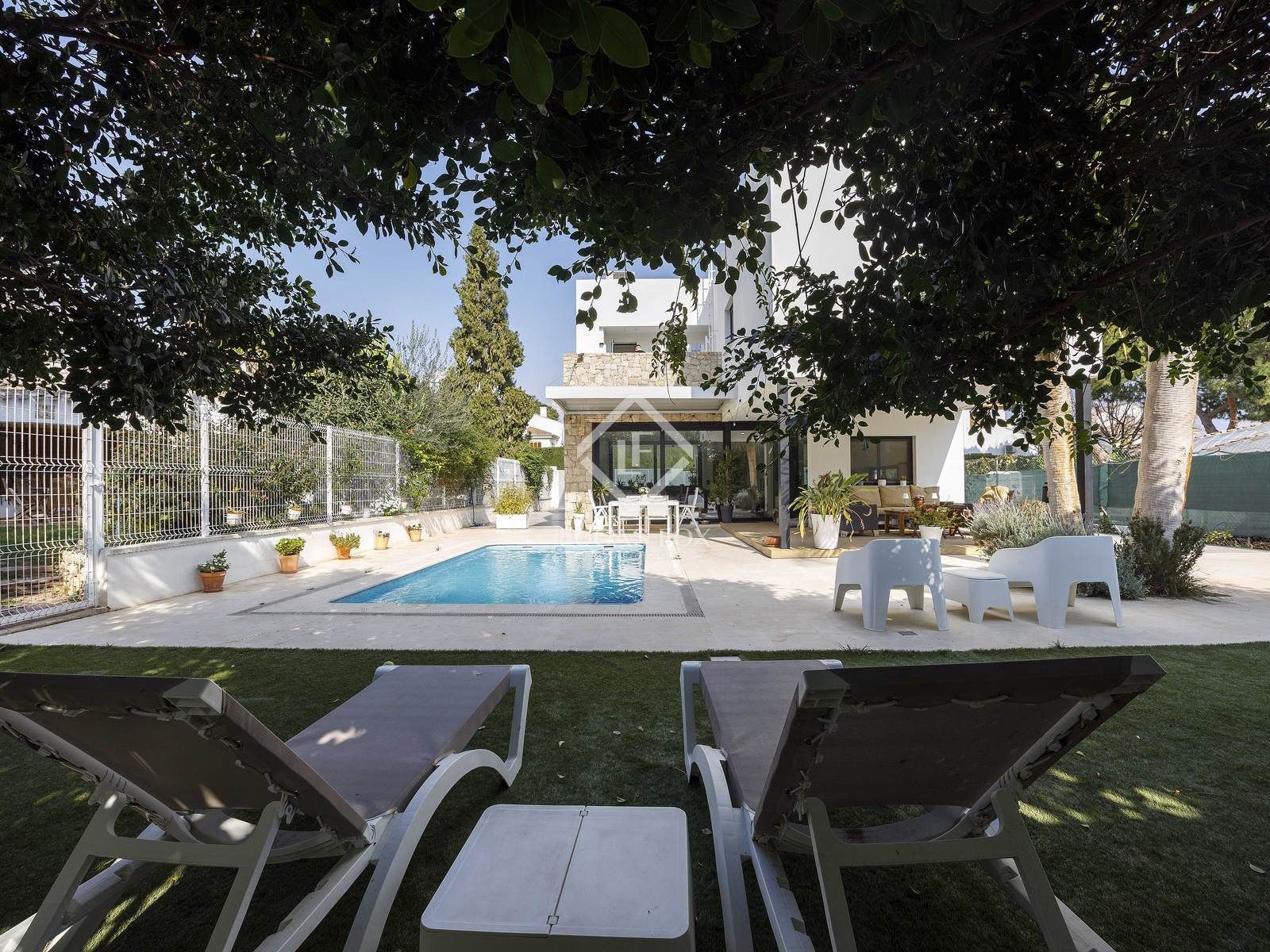 Jardí de Casa o xalet en venda en Godella amb Aire condicionat, Calefacció i Jardí privat