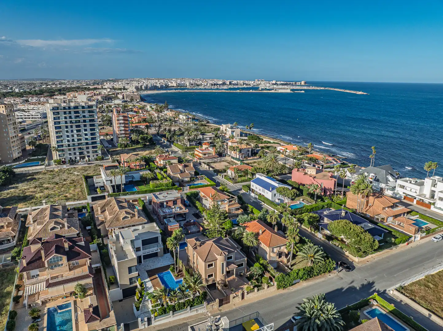 Vista exterior de Casa o chalet en venta en Torrevieja con Aire acondicionado, Calefacción y Jardín privado