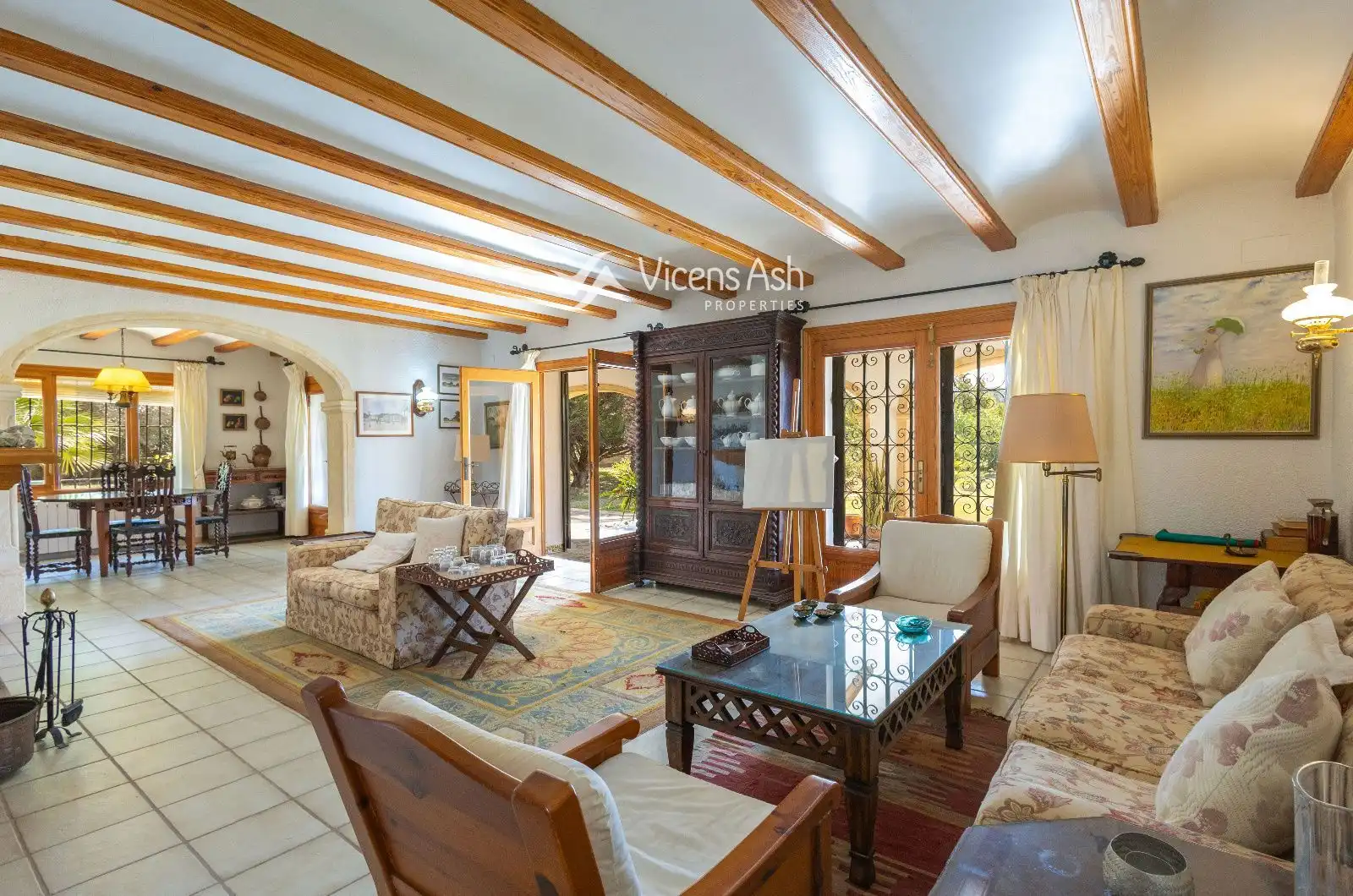 Living room of Houses for sale in Jávea / Xàbia  with Heating and Swimming Pool
