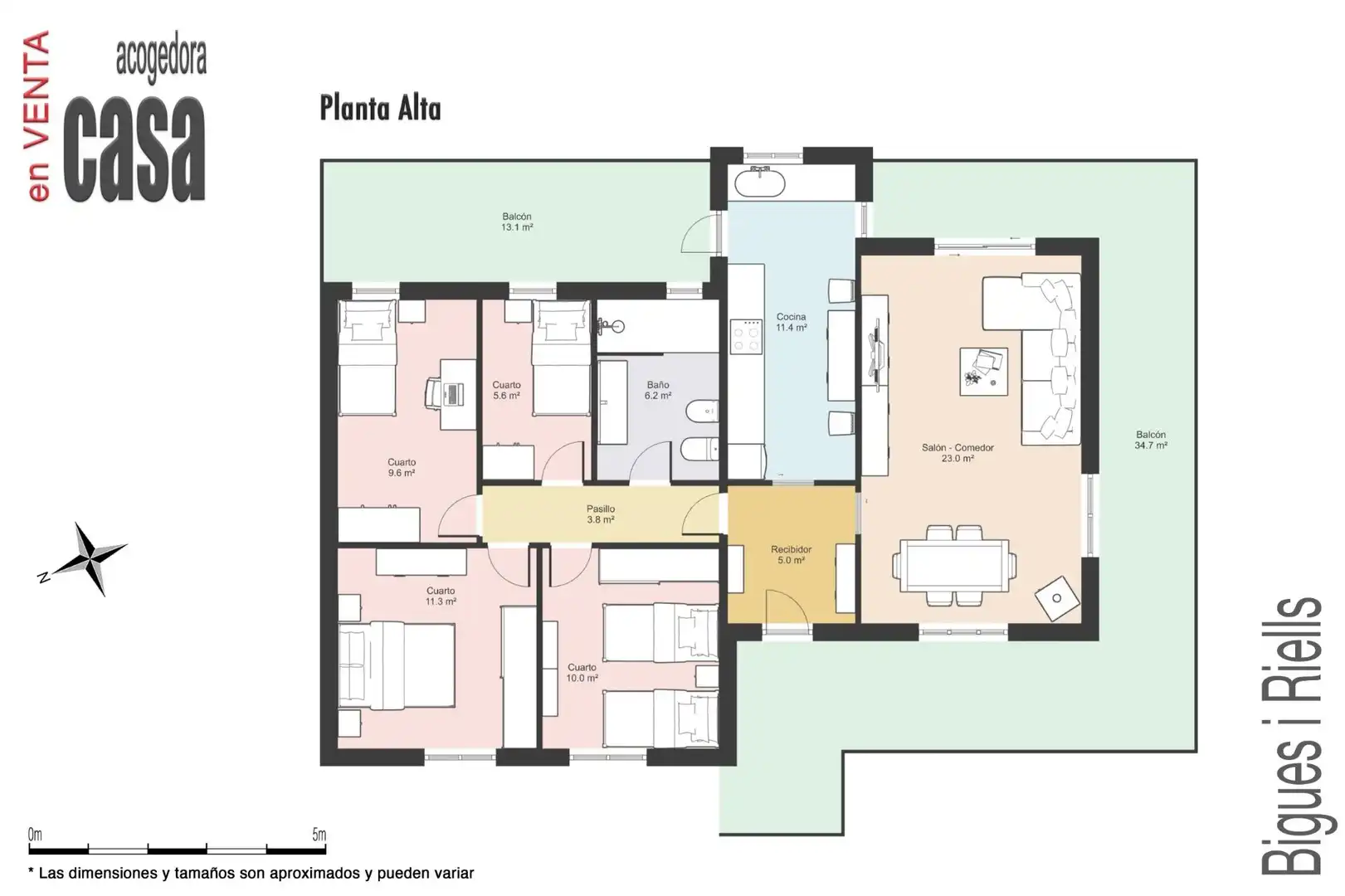 Casa adosada en venta en Bigues i Riells del Fai con Aire acondicionado, Calefacción y Jardín privado