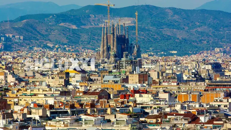 Vista exterior de Garatge en venda en Barcelona