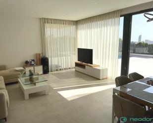 Living room of Single-family semi-detached to rent in Finestrat  with Air Conditioner, Terrace and Swimming Pool