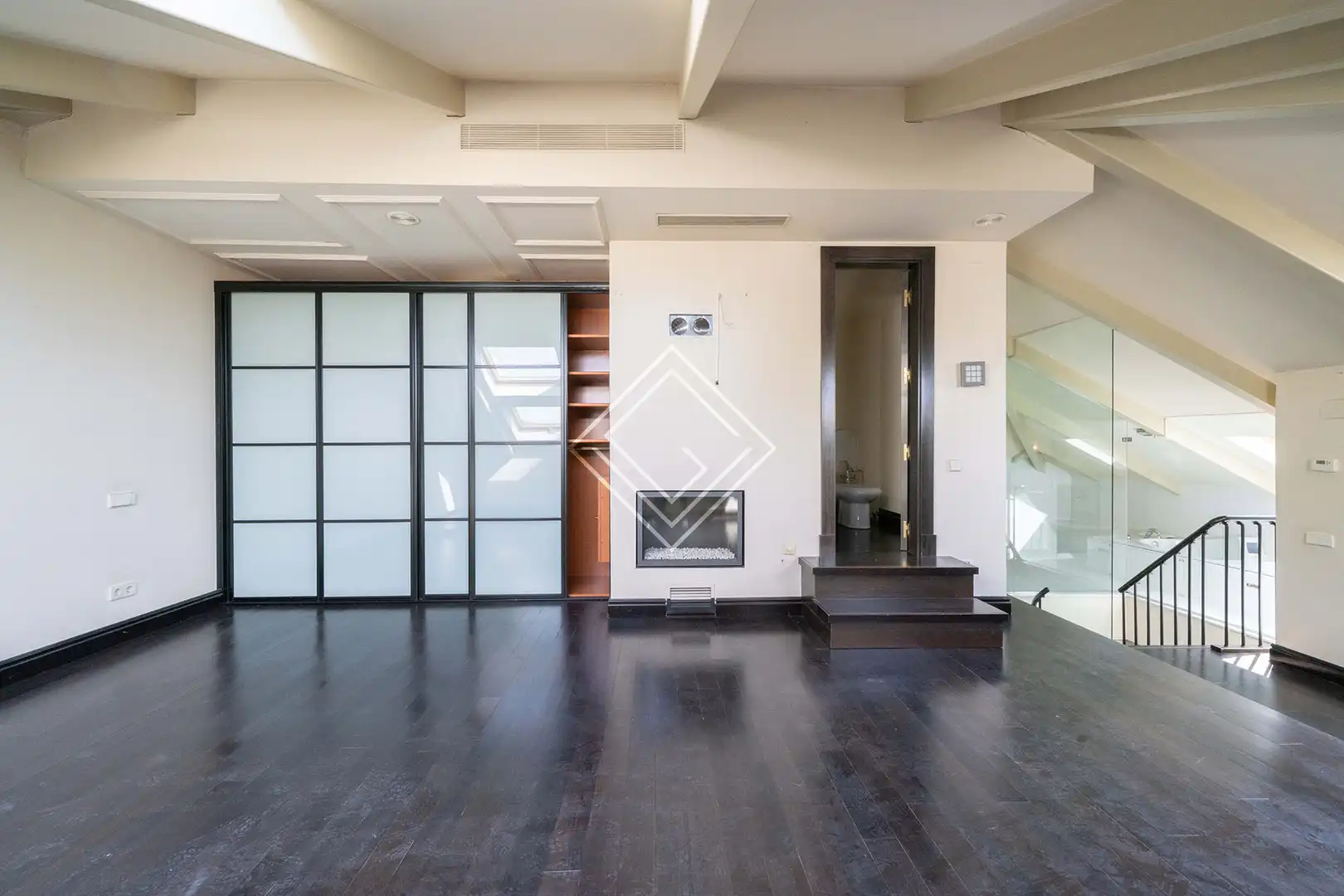 Sala de estar de Casa o chalet en venta en Madrid con Aire acondicionado, Calefacción y Jardín privado