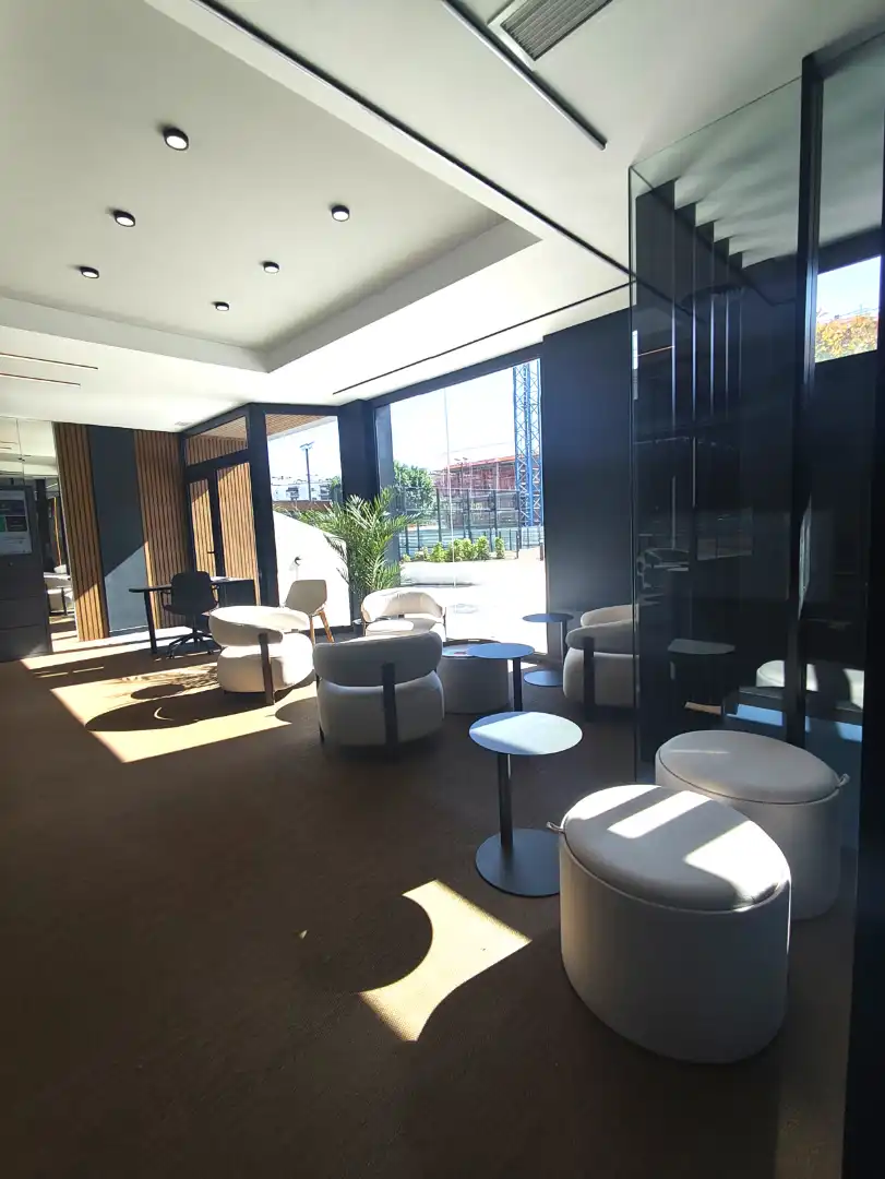 Terraza de Piso de alquiler en Abrera con Aire acondicionado, Calefacción y Jardín privado