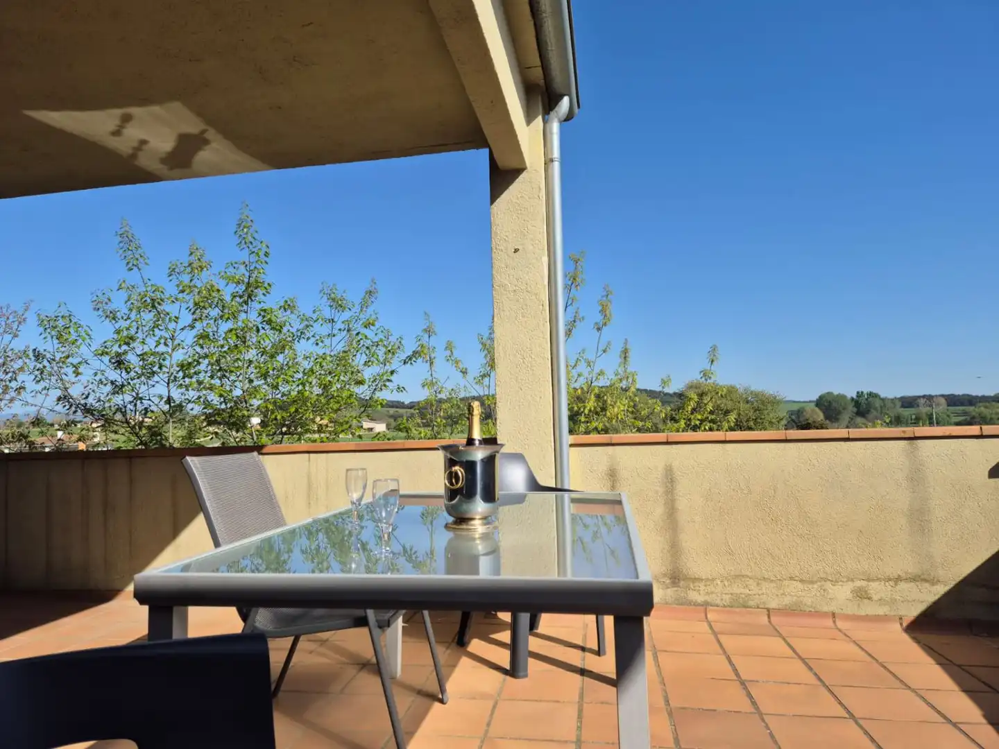 Terrace of Detached homes for sale in Vilobí d'Onyar  with Air Conditioner, Heating and Terrace